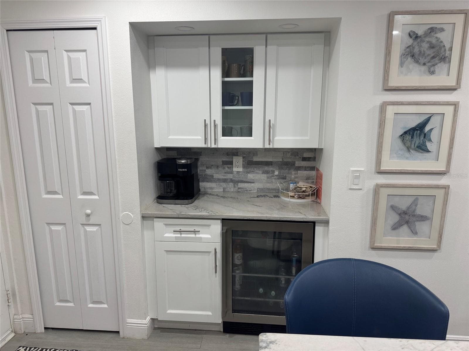 Coffee Bar with refrigerator - 4745 S ATLANTIC AVE #102, PONCE INLET