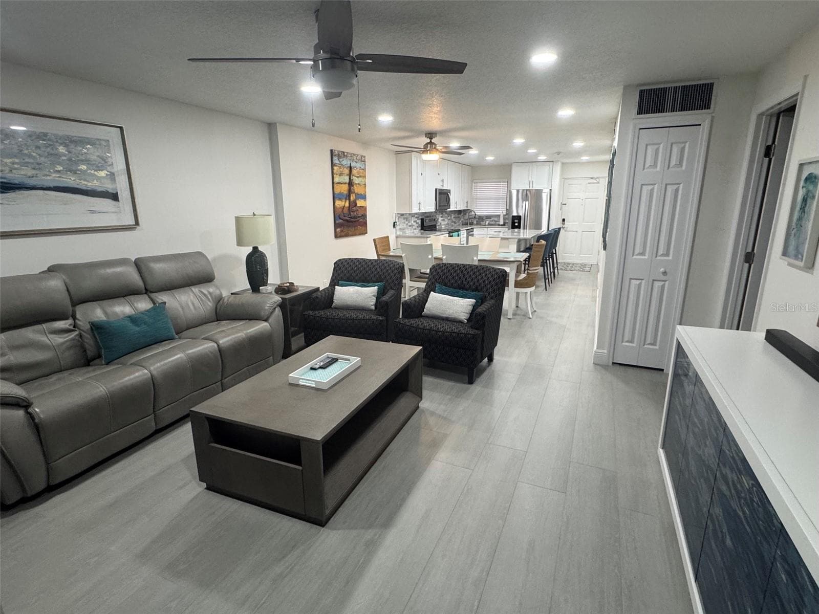 Living Room - 4745 S ATLANTIC AVE #102, PONCE INLET