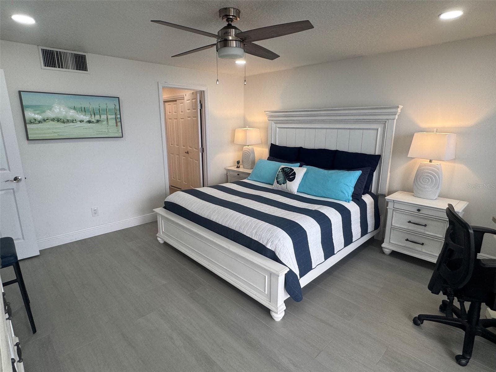 Main Bedroom - 4745 S ATLANTIC AVE #102, PONCE INLET