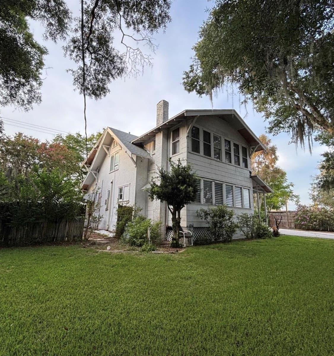 BACK OF MAIN HOUSE - 640 AVENUE I NW, WINTER HAVEN
