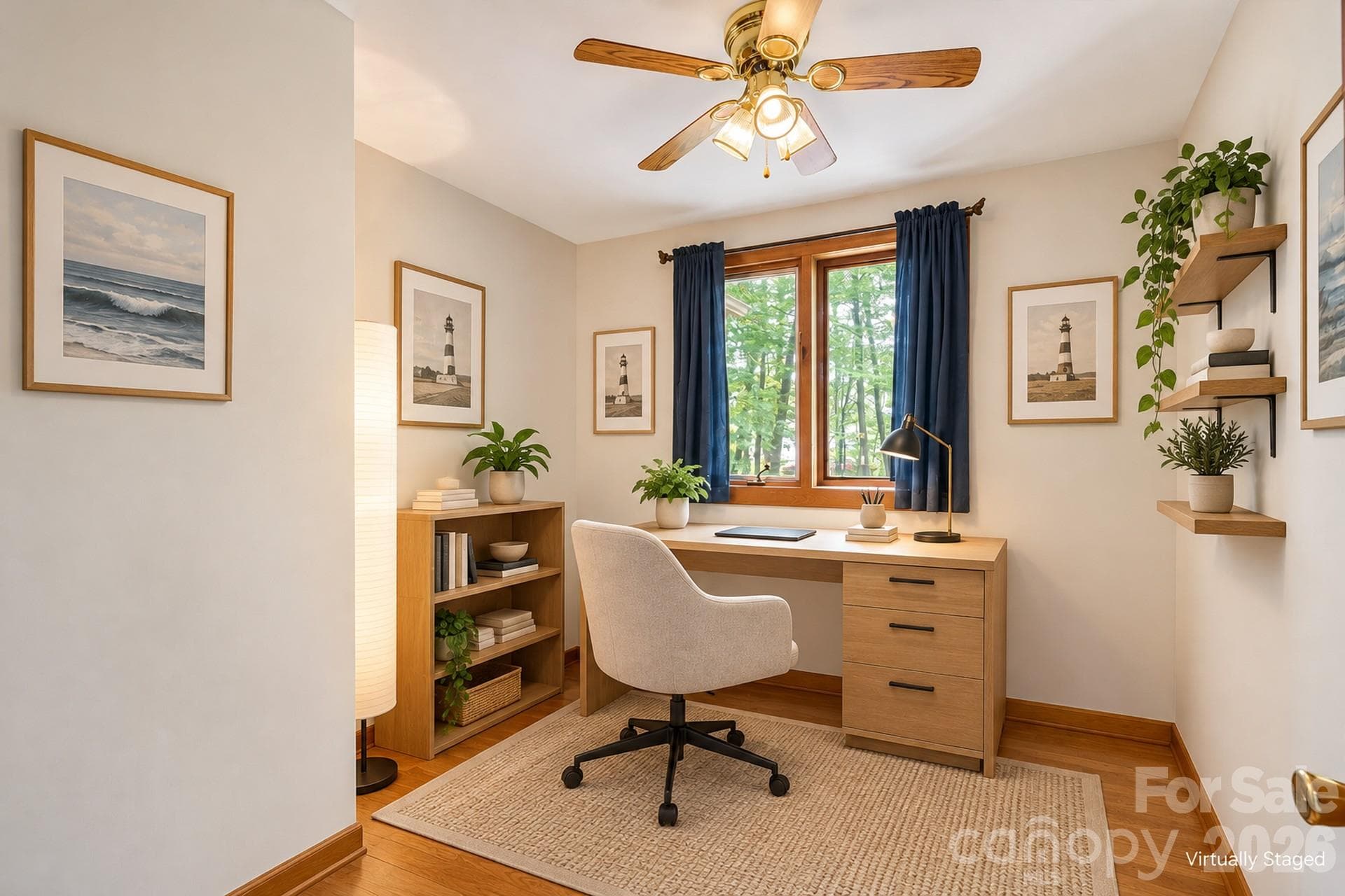 Office Virtually Staged - 7697 Katherine Drive, Denver