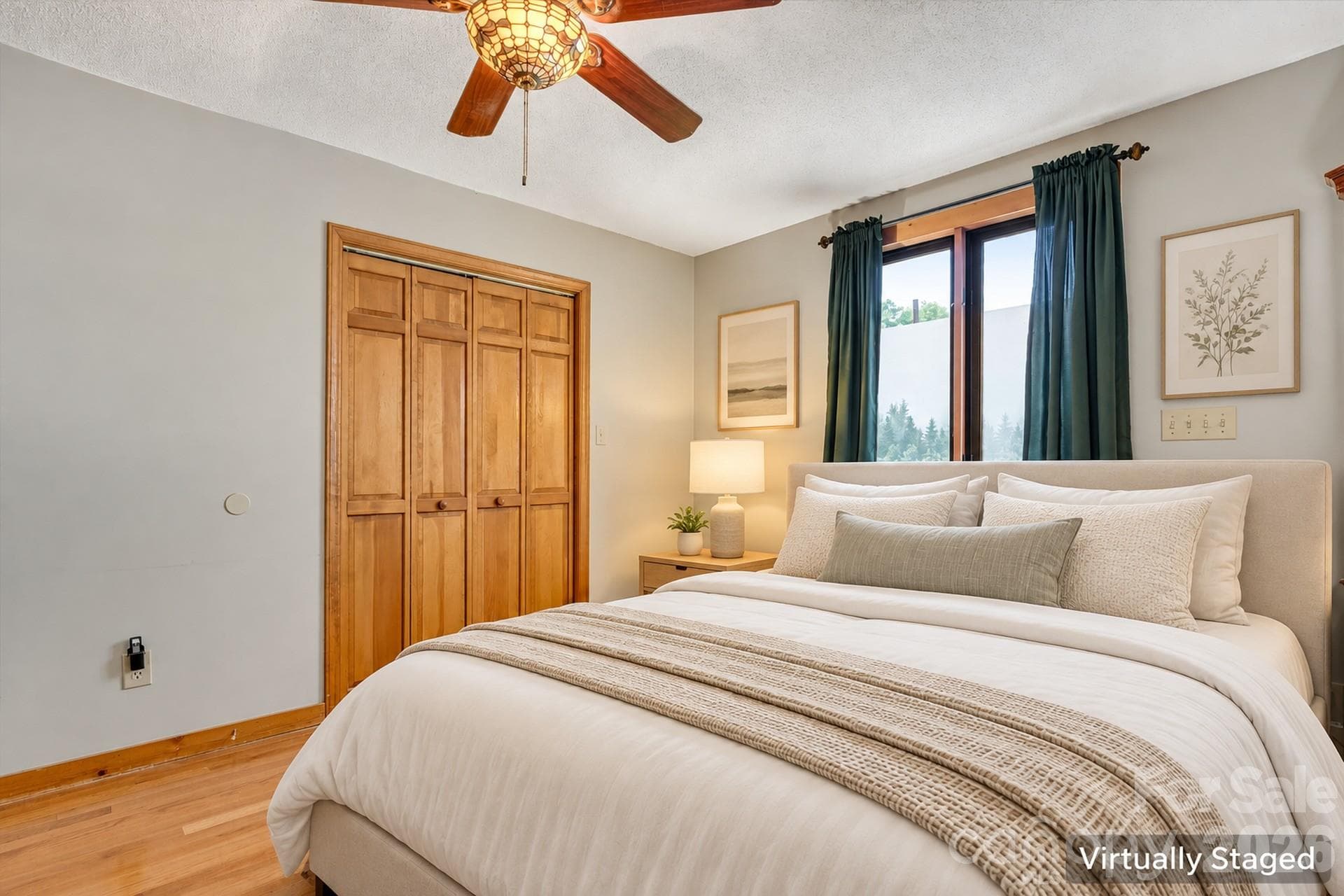 bedroom1 Virtually Staged - 7697 Katherine Drive, Denver