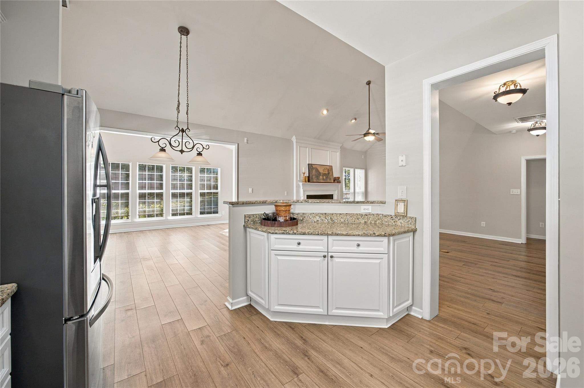 Stainless steel refrigerator - 195 Huntly Lane, Mooresville