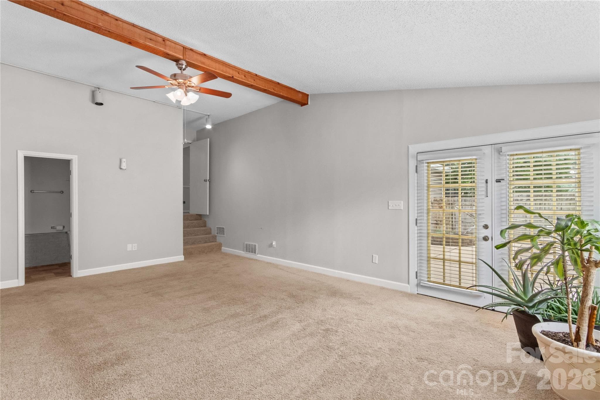 Bonus Room has Door that opens to the Pool - 296 Hicks Creek Road, Troutman