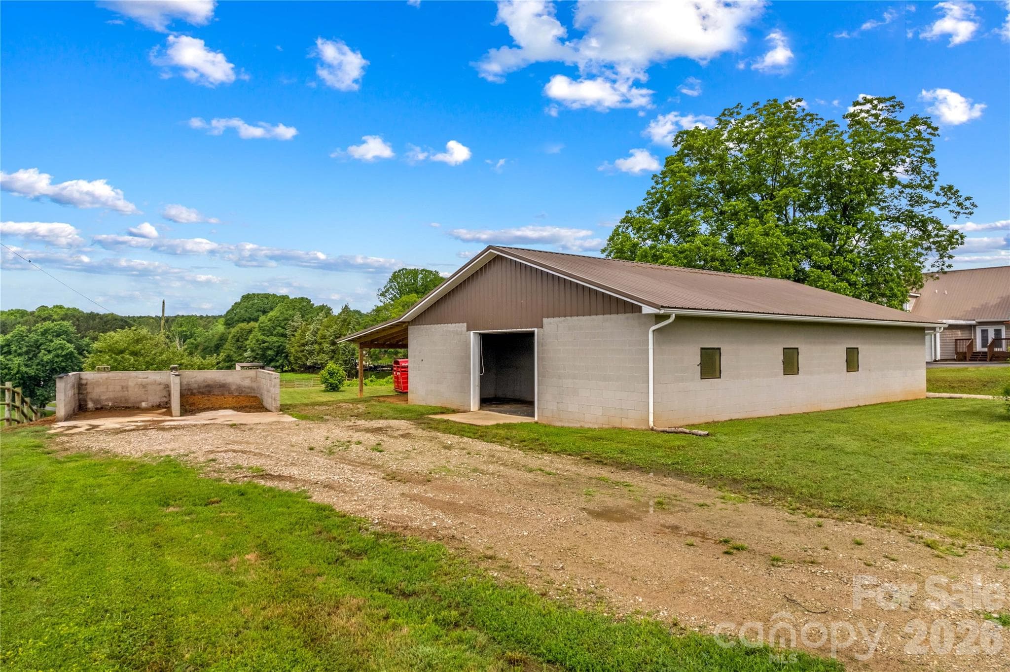 Another View of Barn - 296 Hicks Creek Road, Troutman