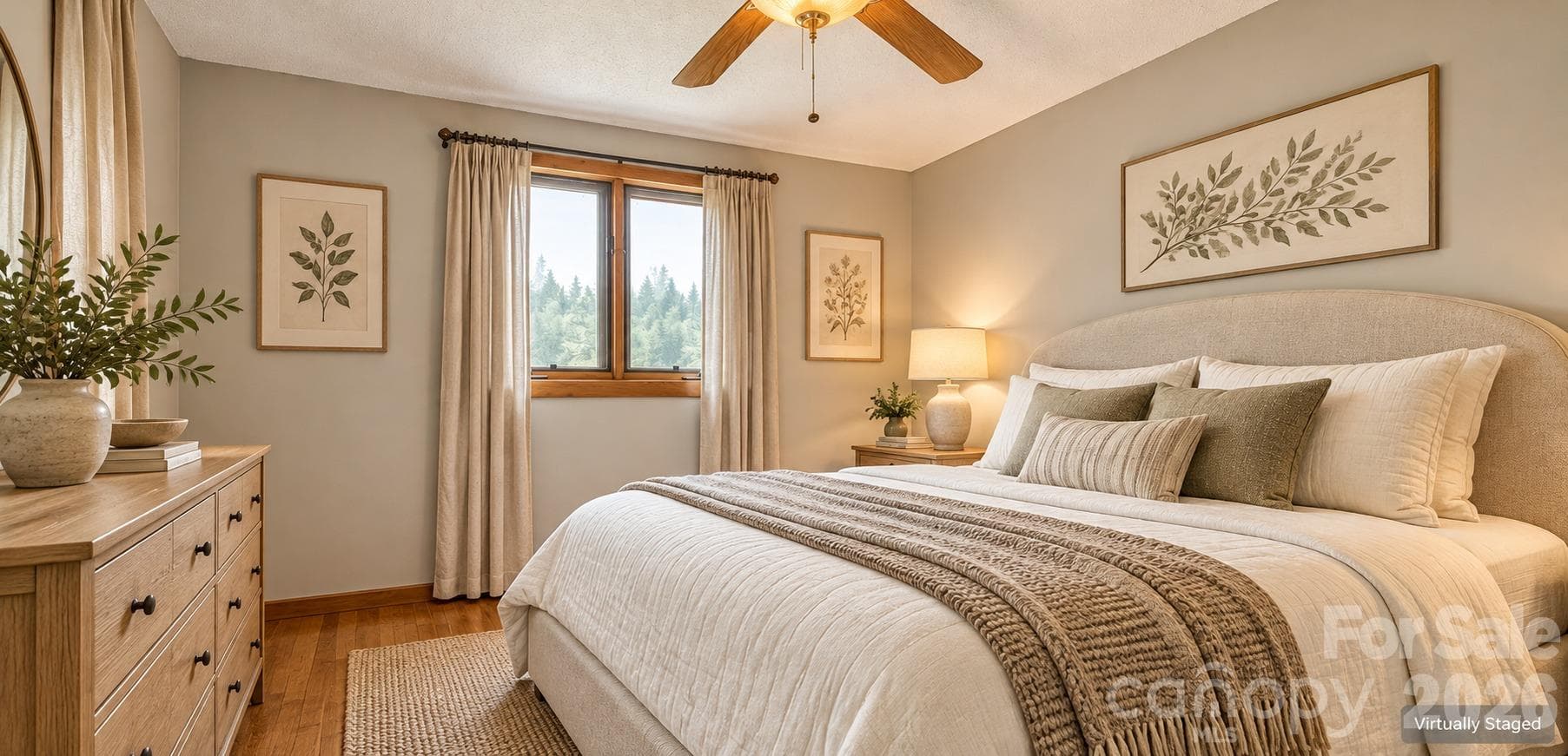 Bedroom 2 Virtually Staged - 7697 Katherine Drive, Denver