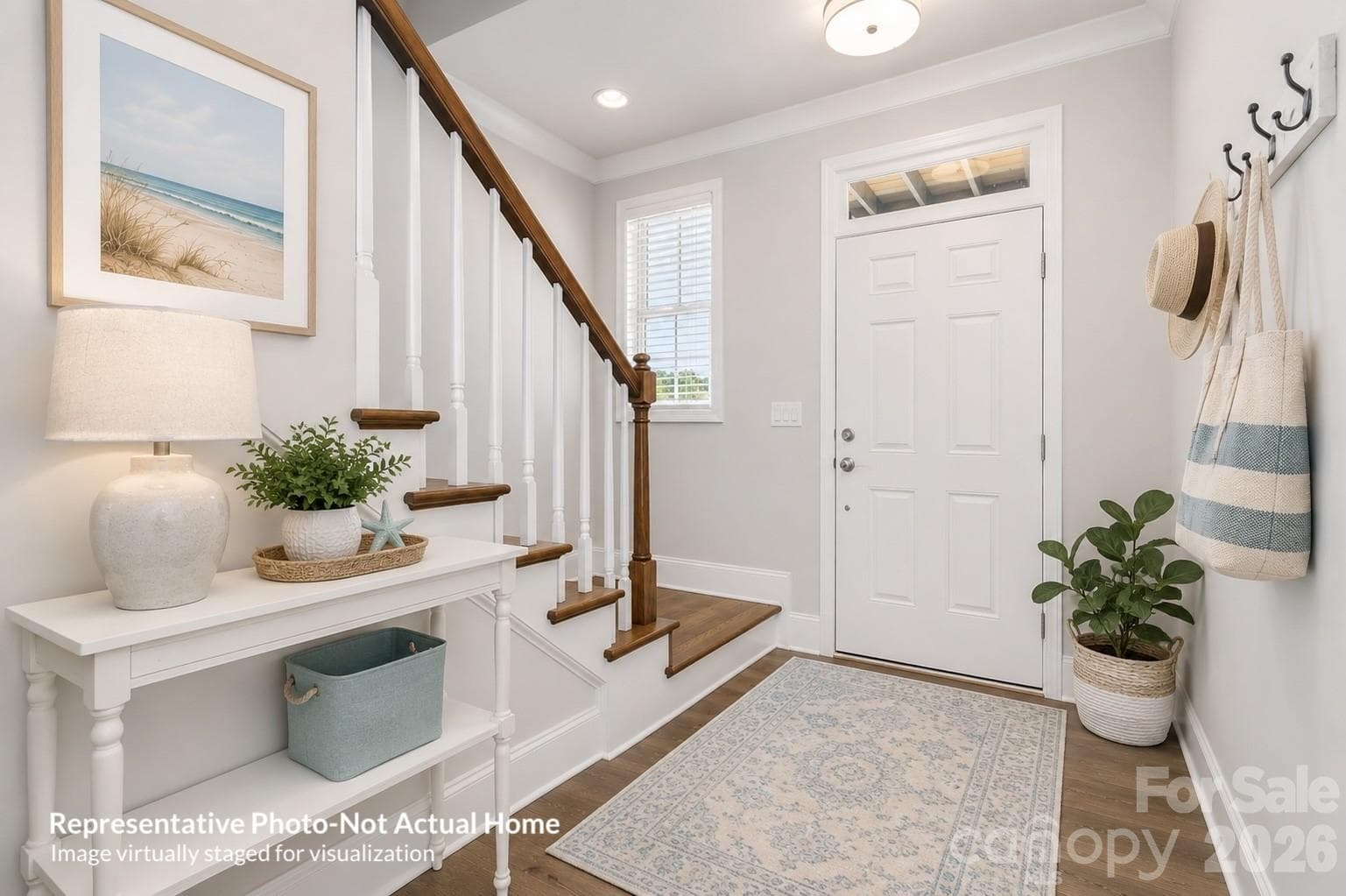 Staged Foyer-Merlot - 10233 Rainier Trail Drive NW, Huntersville
