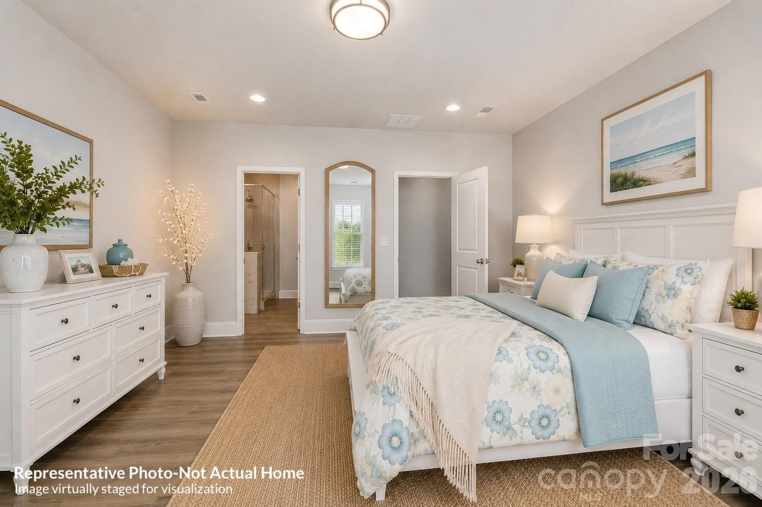 Staged Main Bedroom-Merlot - 10233 Rainier Trail Drive NW, Huntersville