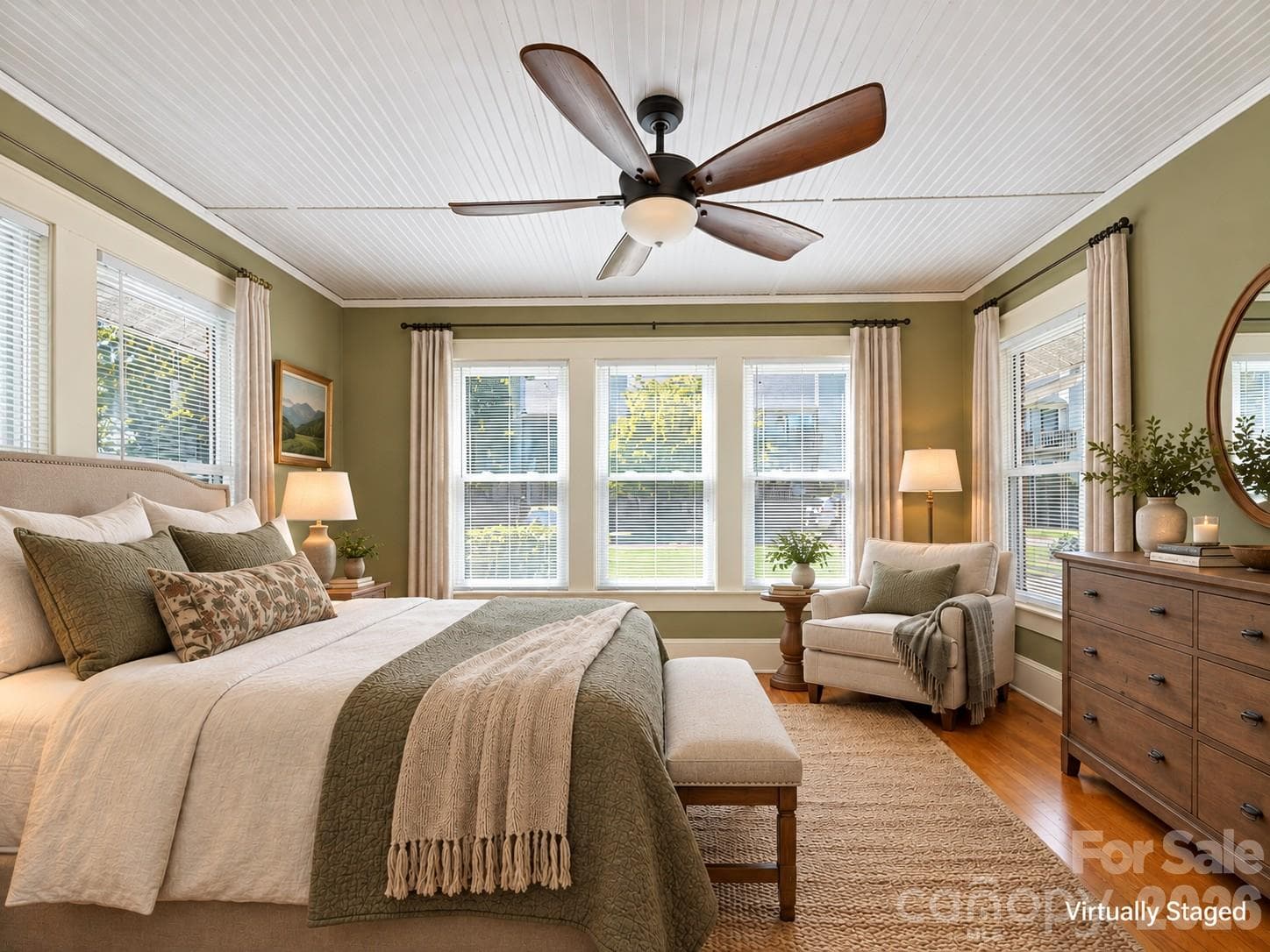 Virtually Staged 3rd bedroom - 50 Epsom Street, Waynesville