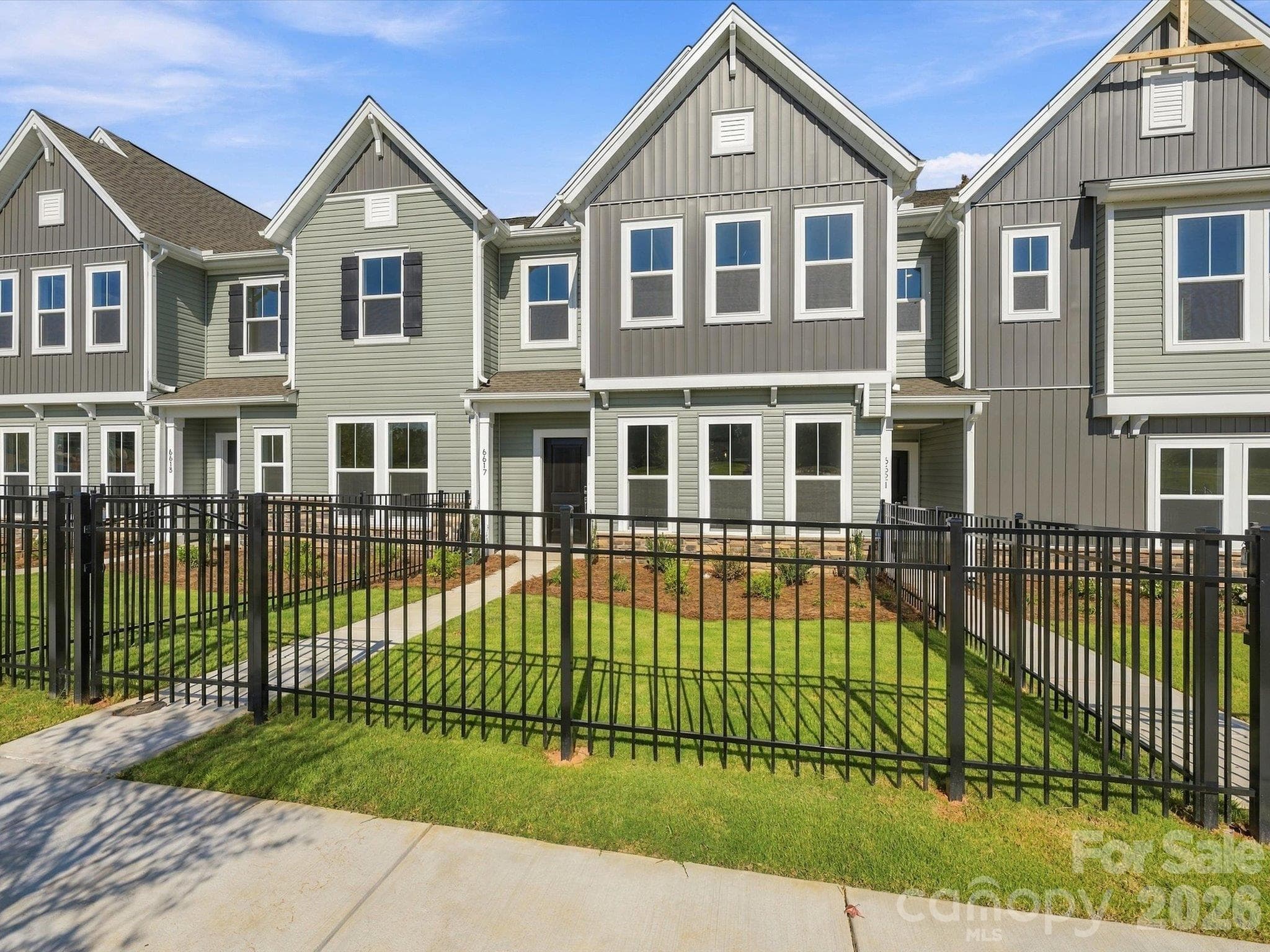 Exterior Elevation - 6617 Fire Lily Lane, Charlotte