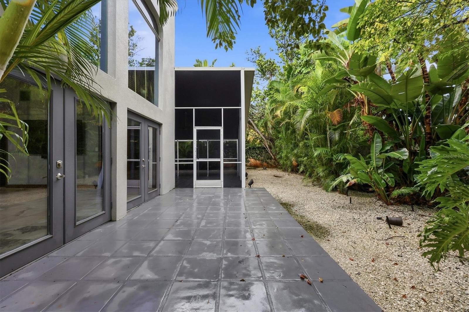 Back Yard - 1800 ALTA VISTA ST, SARASOTA