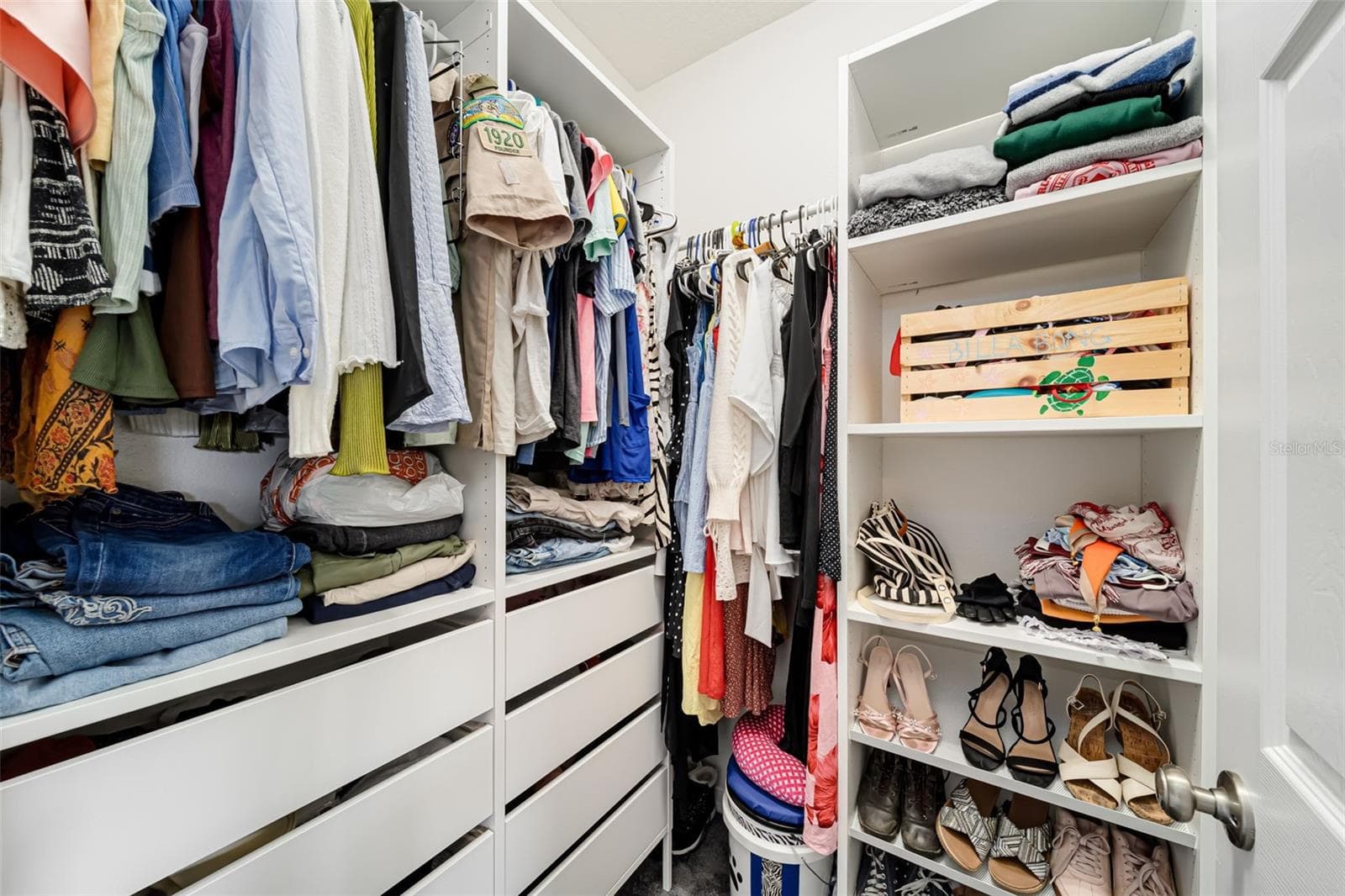 Large walk-in closet with plenty of storage. - 6195 ANISE DR, SARASOTA