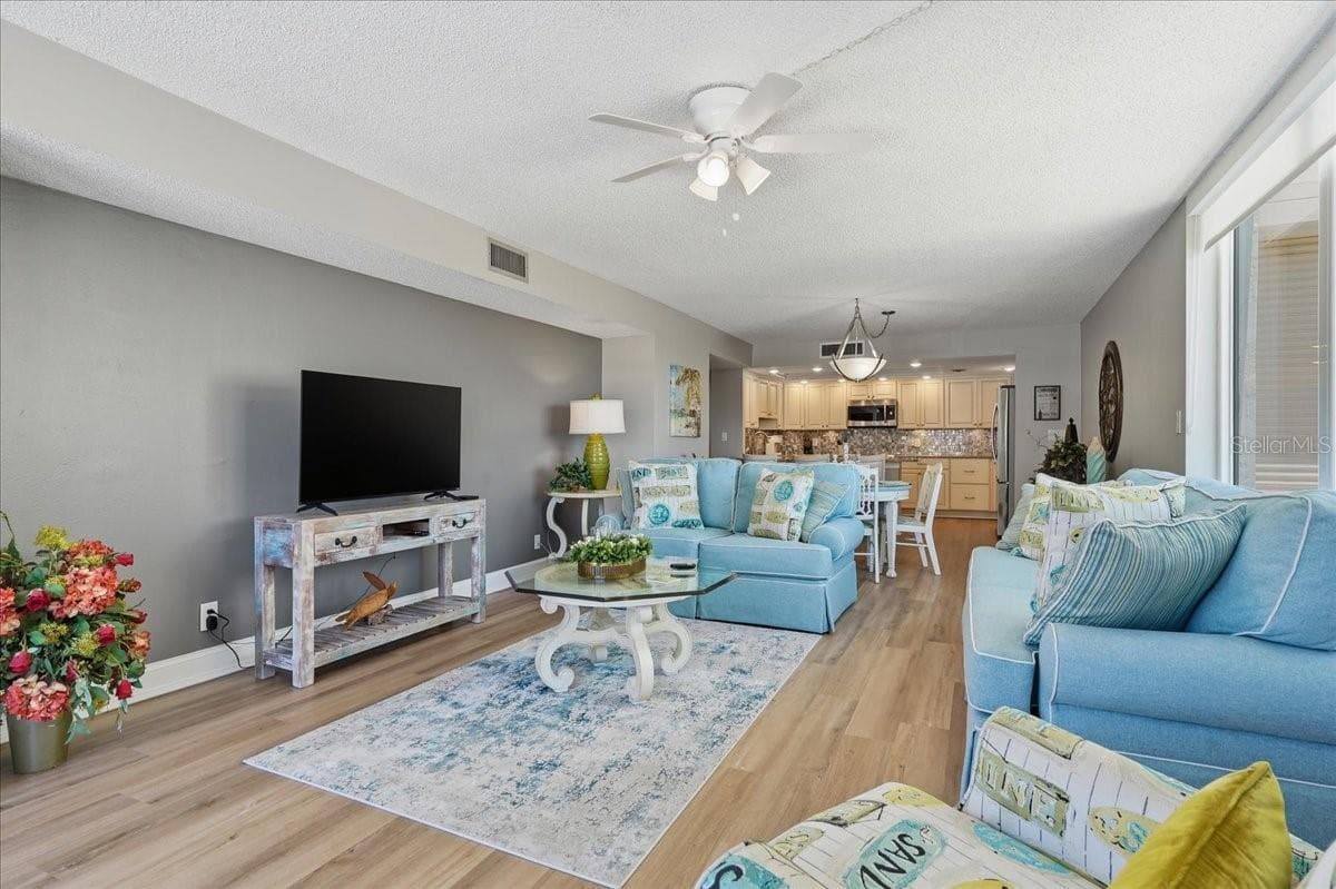 FULLY FURNISHED CONDO ~ MOVE IN READY! - 1430 GULF BLVD #407, CLEARWATER BEACH