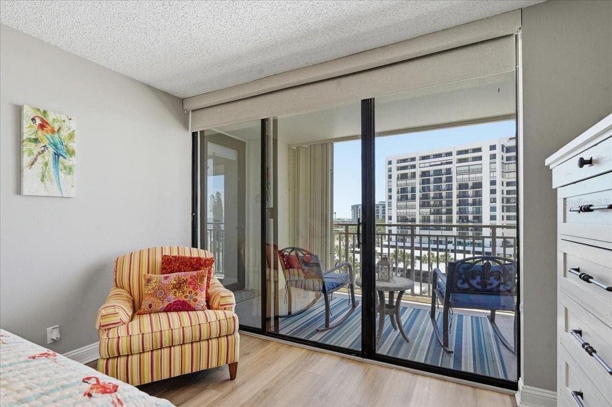 ENJOY EACH ROOM HAVING DIRECT ACCESS TO THE BALCONY! - 1430 GULF BLVD #407, CLEARWATER BEACH