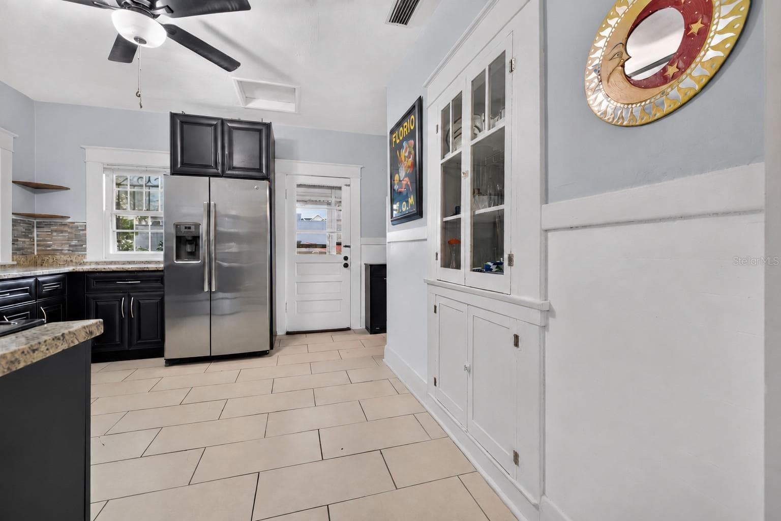 Original built-in china cabinet - 4110 N 9TH ST, TAMPA