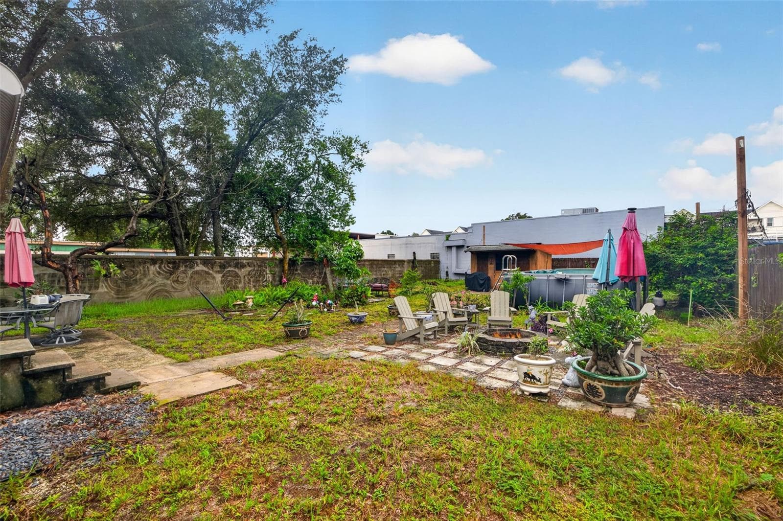 Private backyard - 4110 N 9TH ST, TAMPA