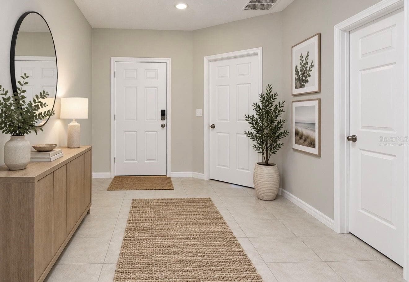 Foyer | Virtually Staged - 11911 FIELD THISTLE CT, RIVERVIEW