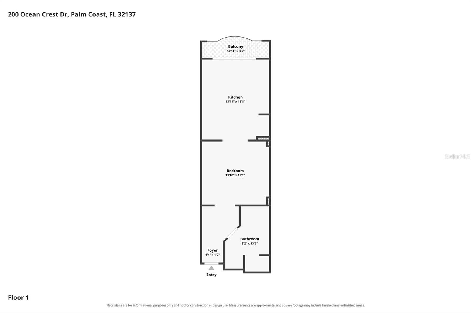 Condo - Hotel at 200 OCEAN CREST DR #526, PALM COAST, photo 4 of 54