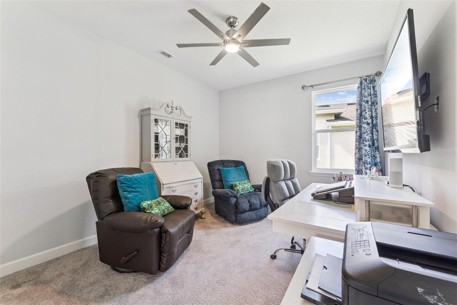 Den/Office w/ a ceiling fan - 1305 HAYTON AVE., DELAND