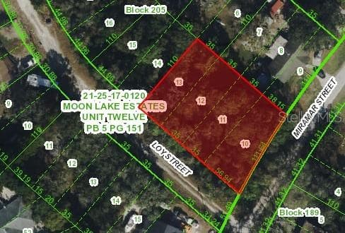Land at 9917 MIRAMAR ST, NEW PORT RICHEY
