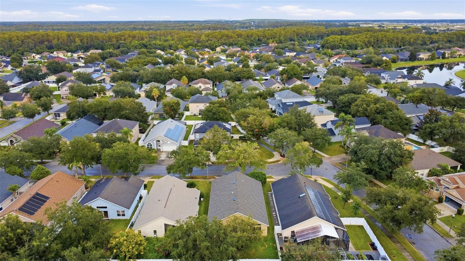 Aerial - 5742 ESSEX ISLE DR, ORLANDO