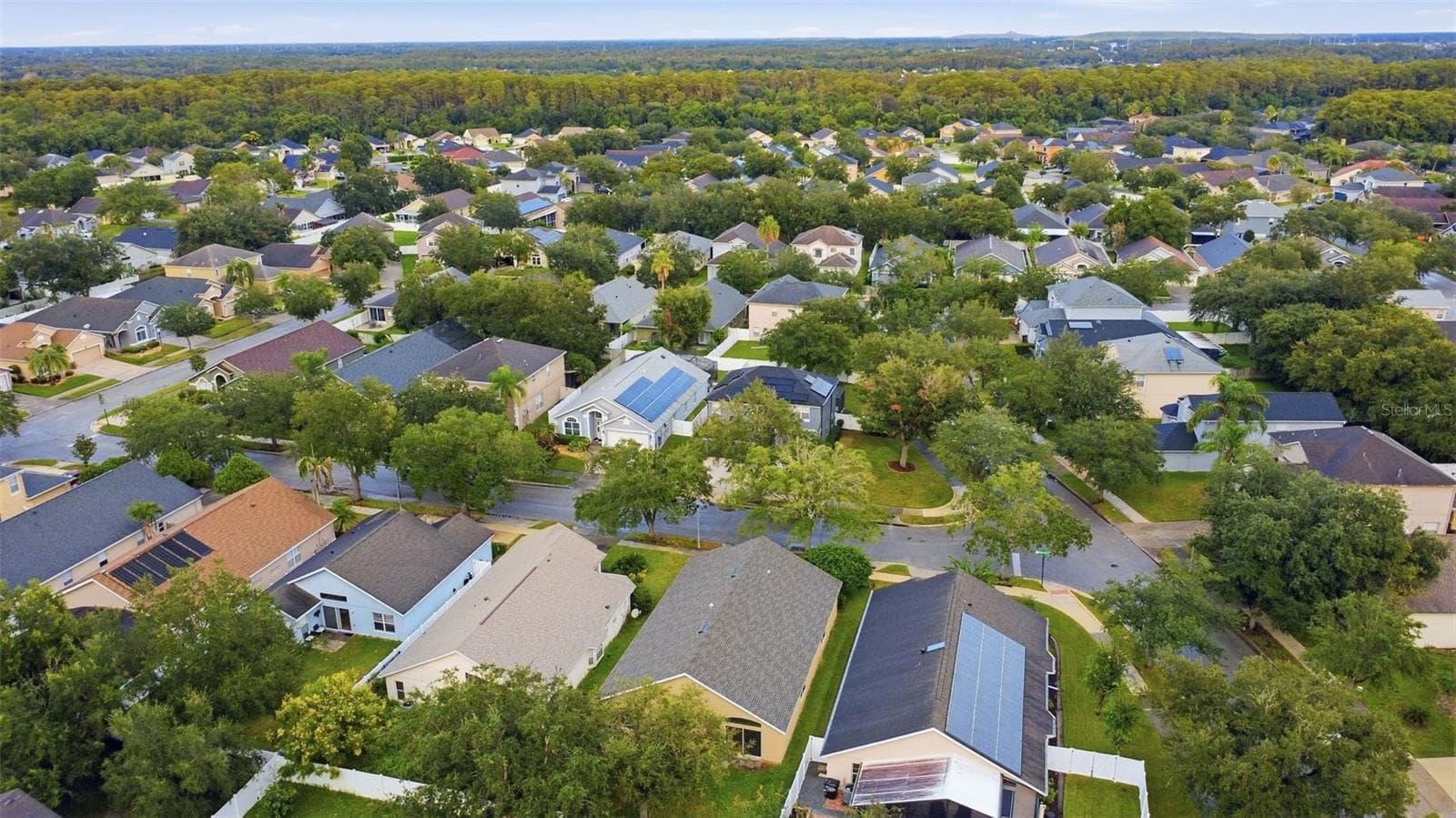 Aerial - 5742 ESSEX ISLE DR, ORLANDO