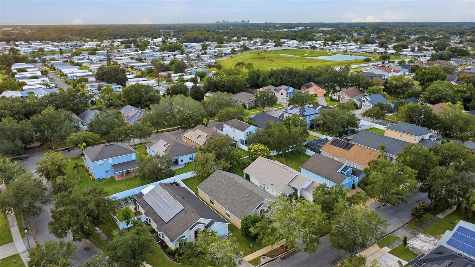 Aerial - 5742 ESSEX ISLE DR, ORLANDO