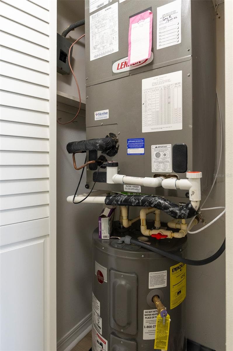 AC/ WATER HEATER - 4895 BAY ST NE #109, ST PETERSBURG