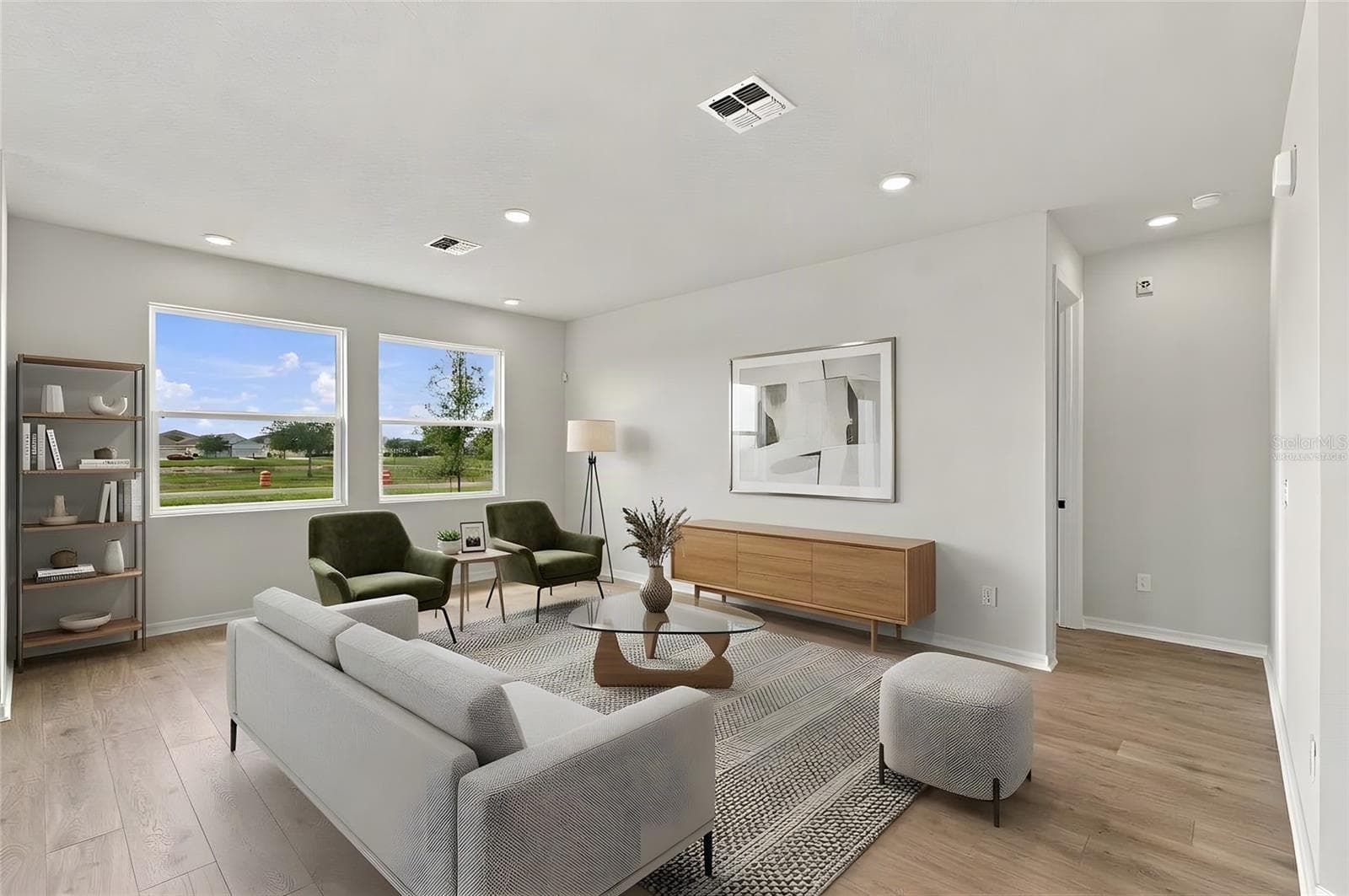Family Room **Virtually Staged - 5129 CHATTAHOOCHEE BND, ST CLOUD