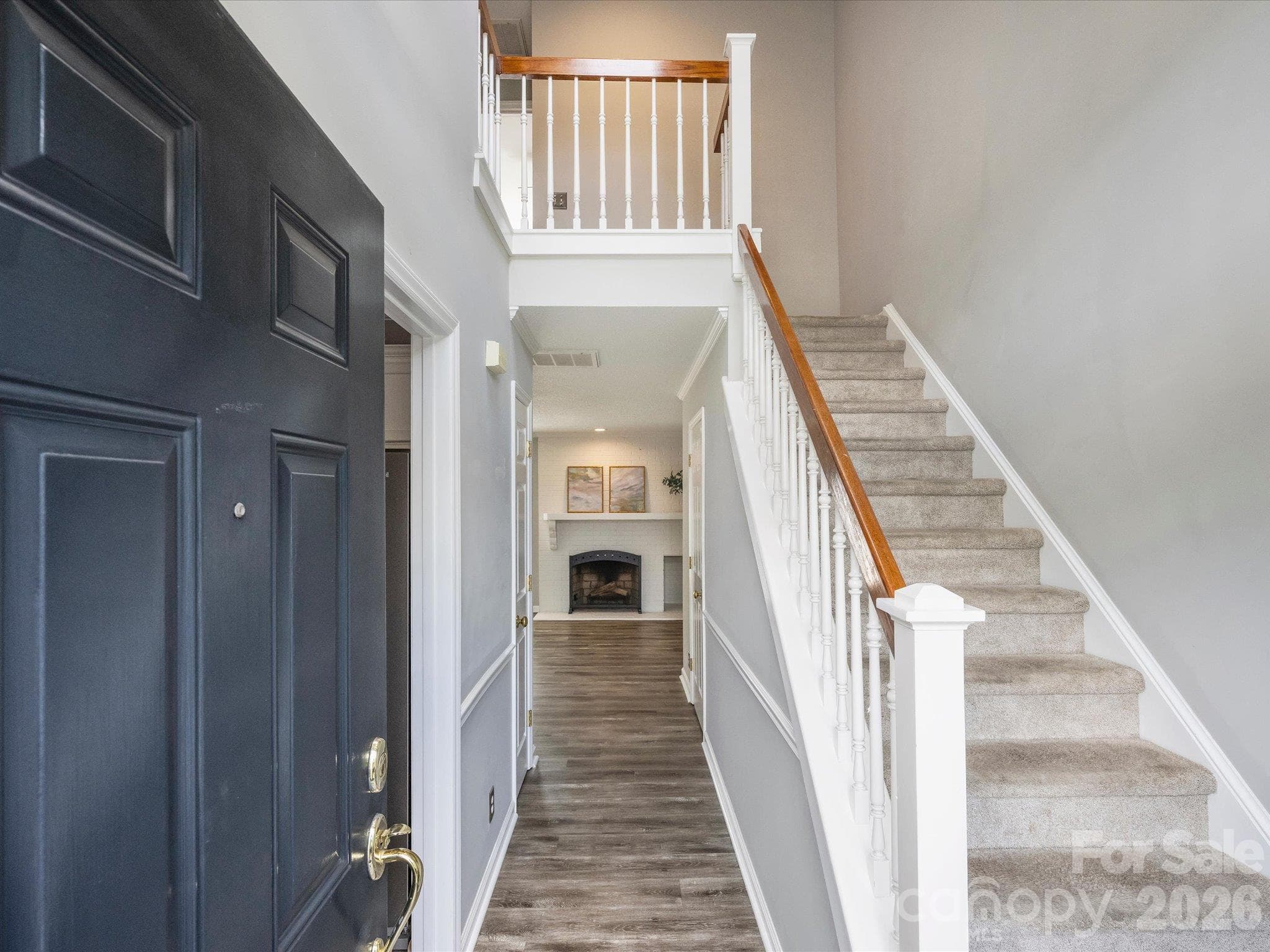 Entry from Front Door - 7243 Meeting Street, Charlotte