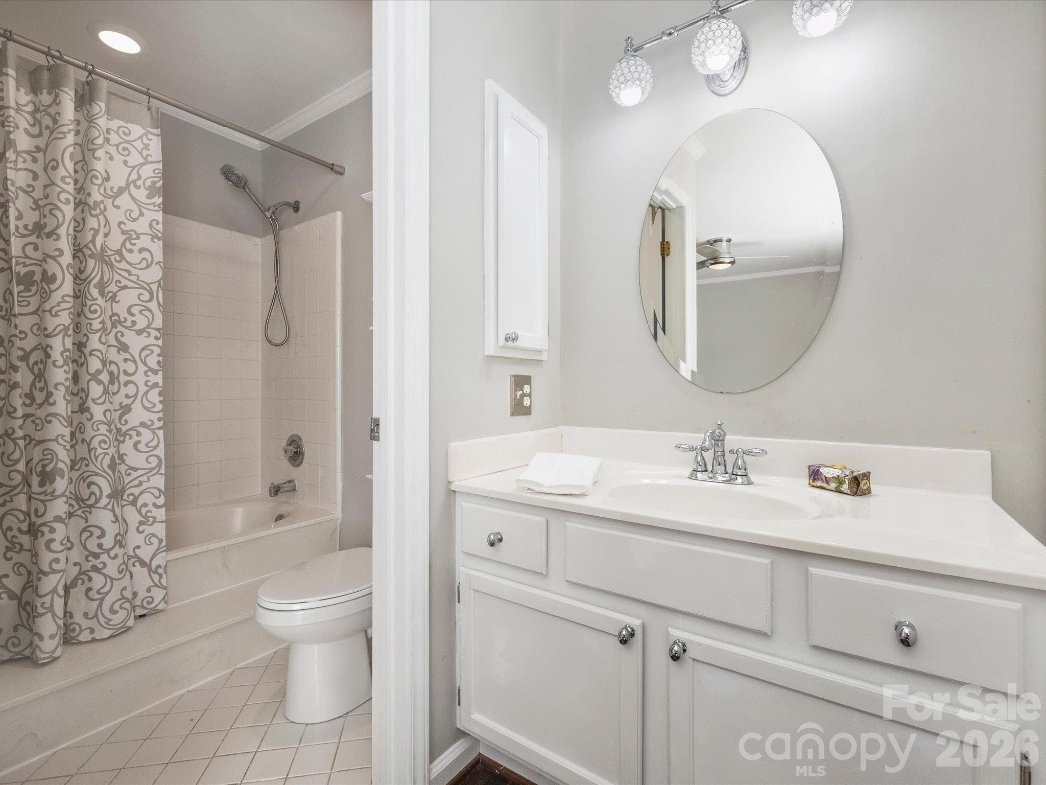 Primary Vanity with Closet - 7243 Meeting Street, Charlotte