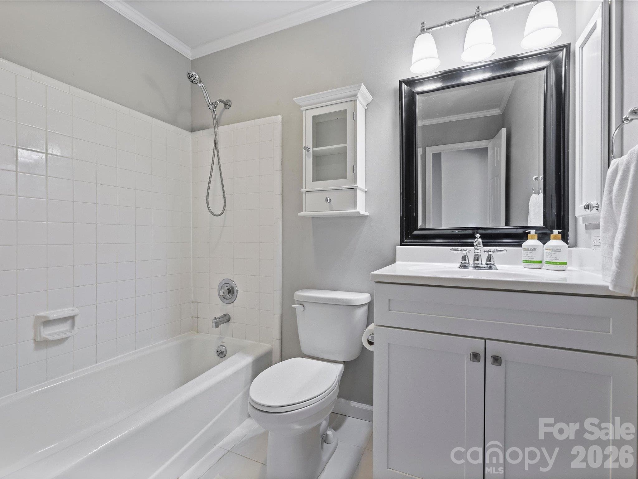 Upstairs Hall Bathroom - 7243 Meeting Street, Charlotte