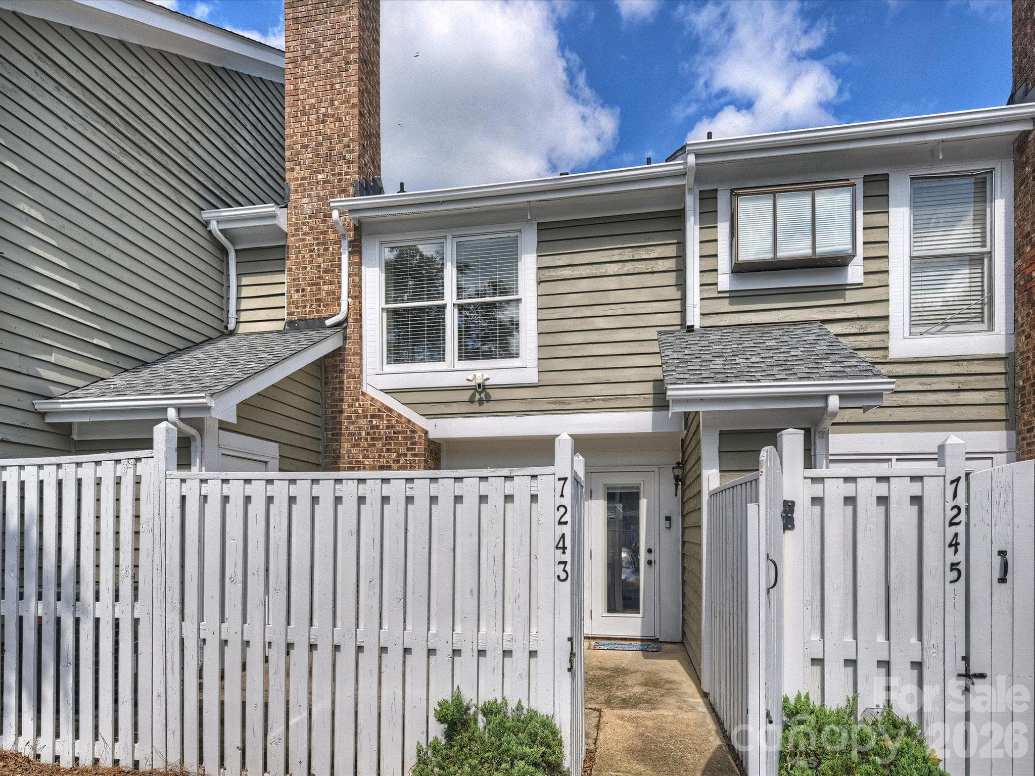 Private Fenced Courtyard - 7243 Meeting Street, Charlotte