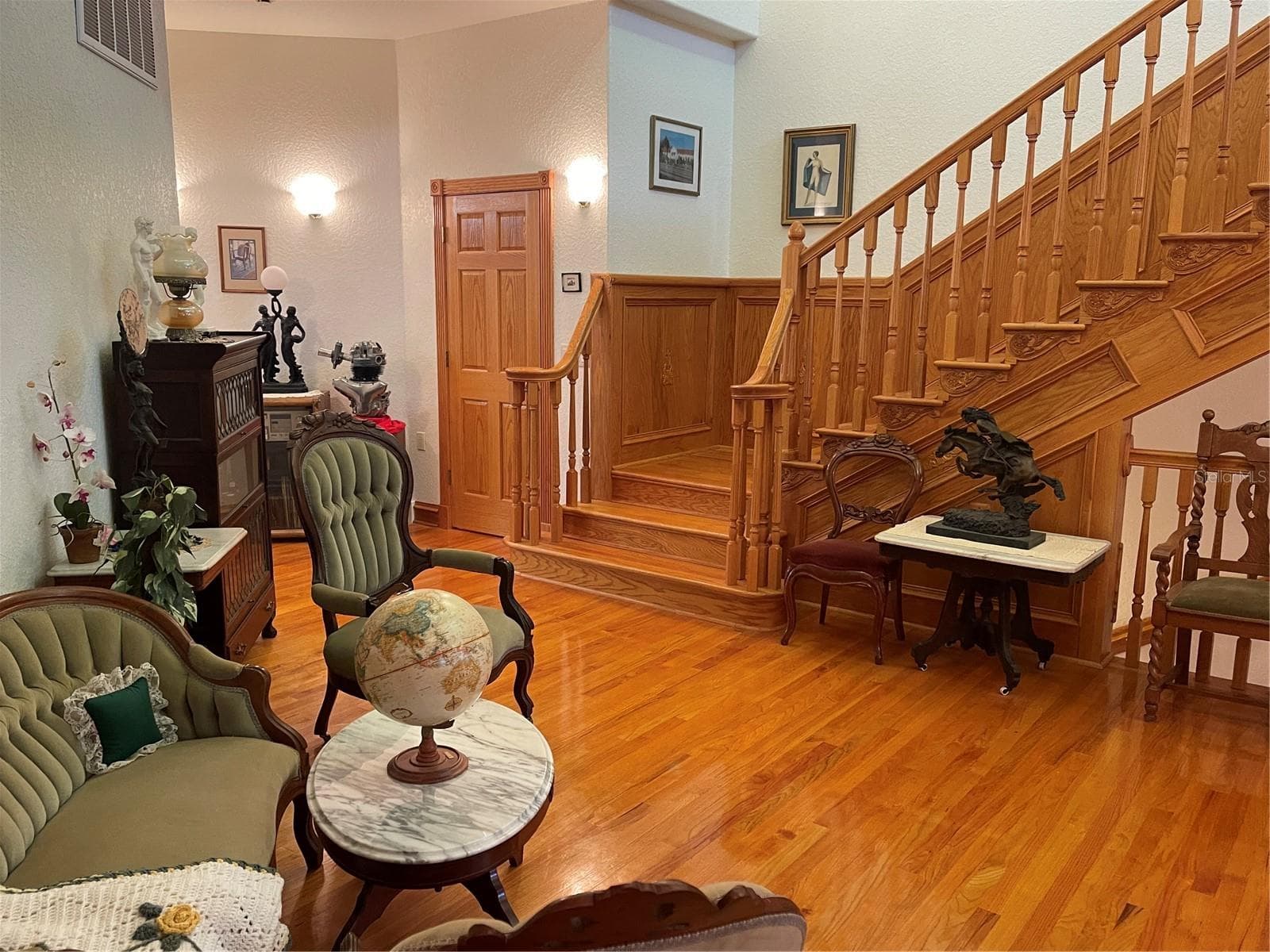 2nd floor. Closet to the left of the stairs is a walk in closet. - 5422 CYRIL DR, DADE CITY