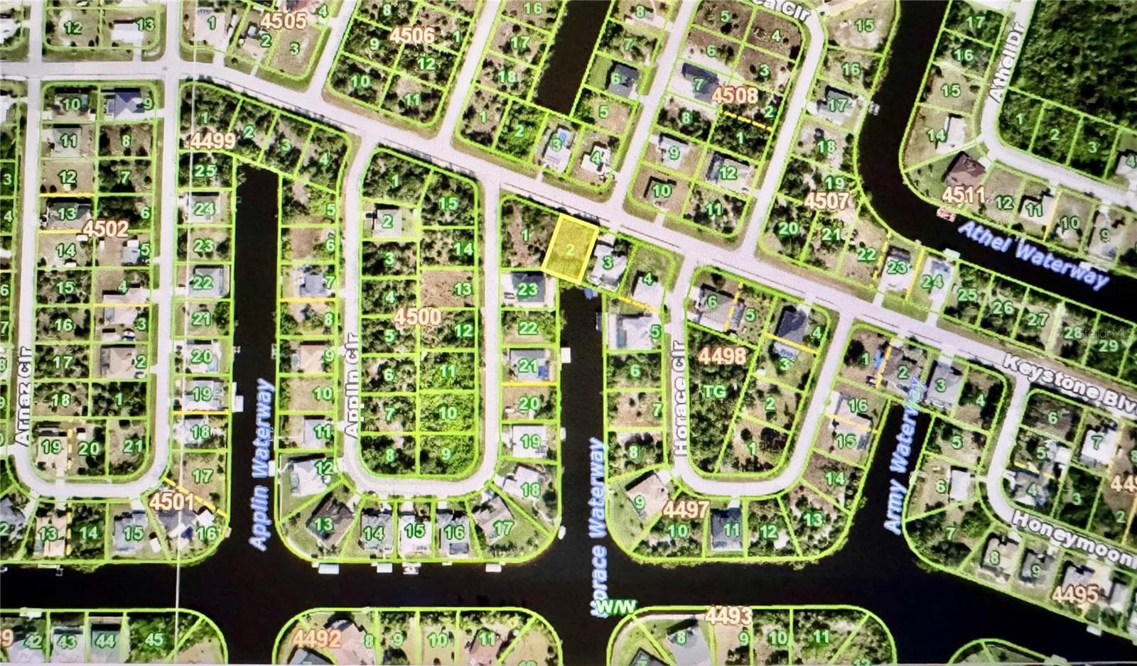 Land at 14597 KEYSTONE BLVD, PORT CHARLOTTE, photo 4 of 6