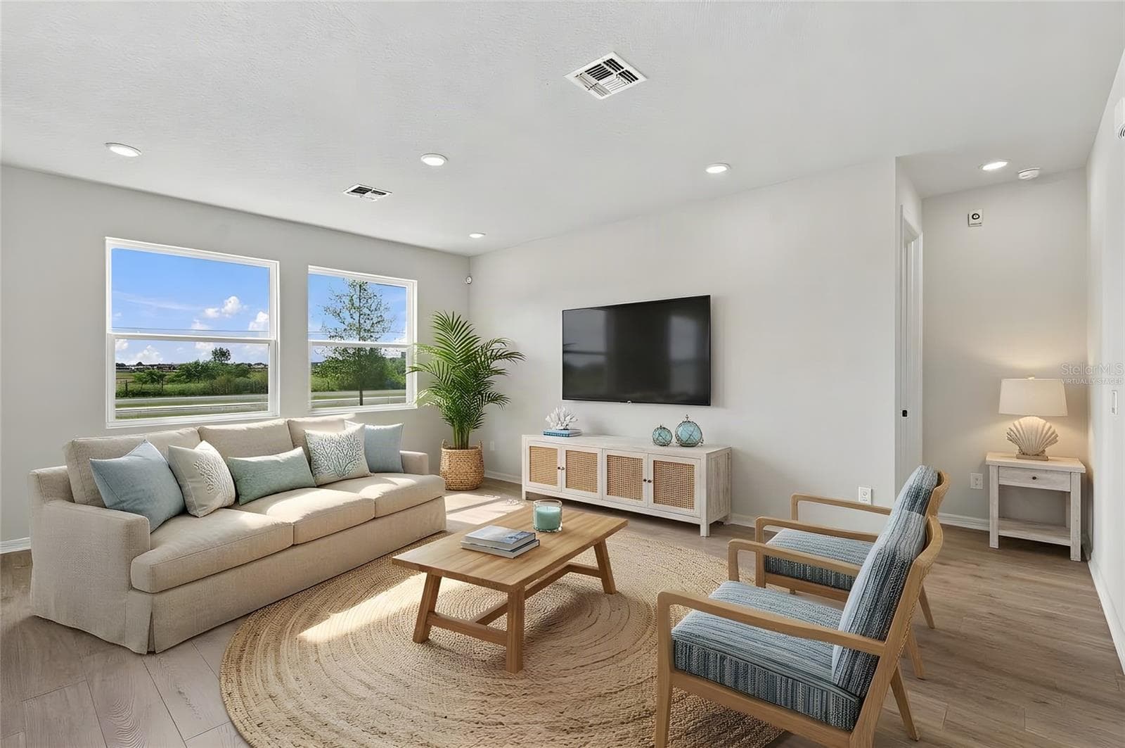 Family Room **Virtually Staged - 5039 ORINOCO LN, ST CLOUD