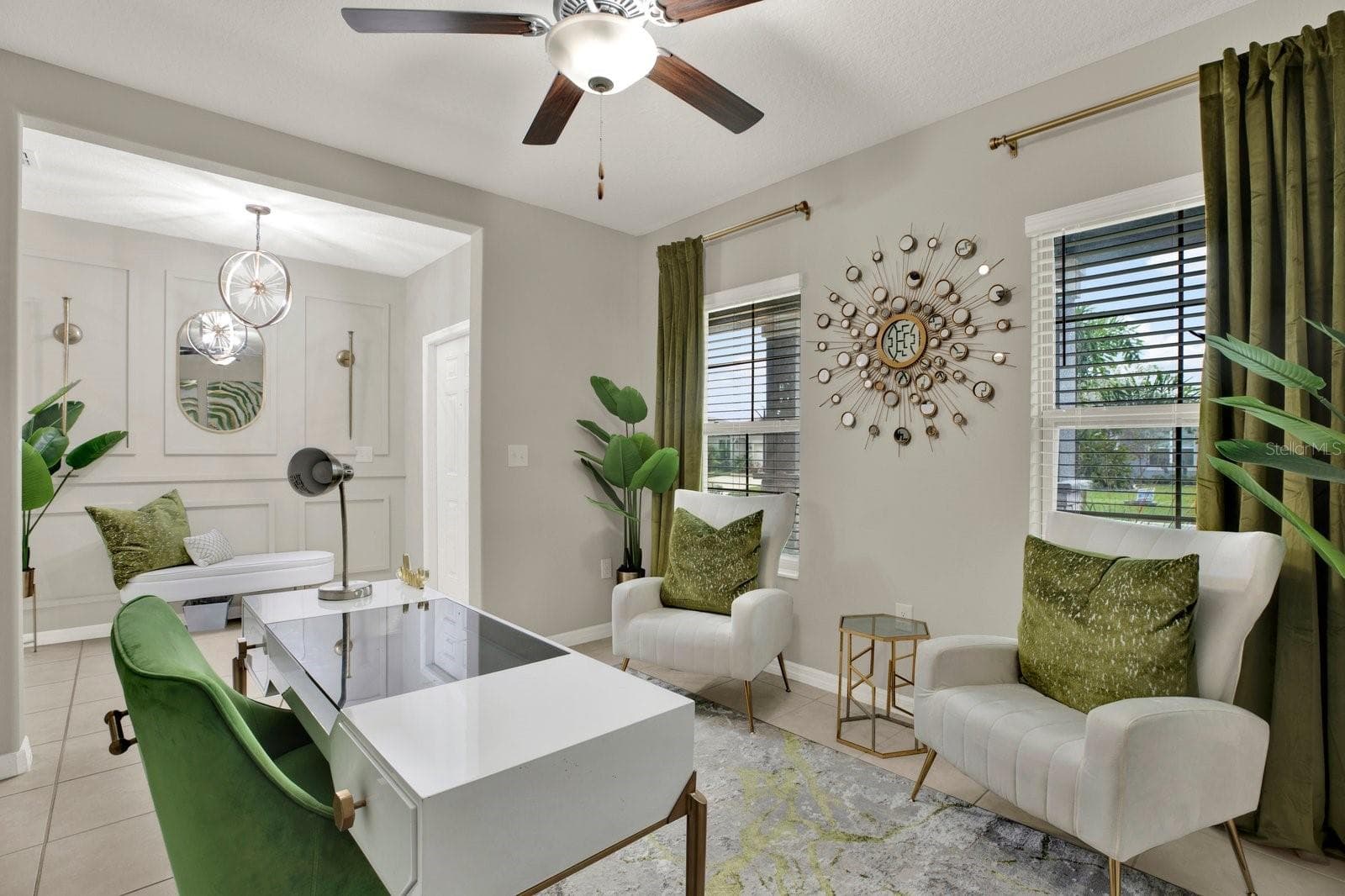 Separate office/den near the front entrance. - 3505 N MARYLAND AVE, PLANT CITY