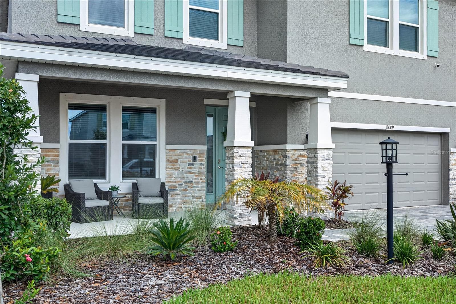 Front porch - 18009 TAVERNSIDE TRL, LAKEWOOD RANCH