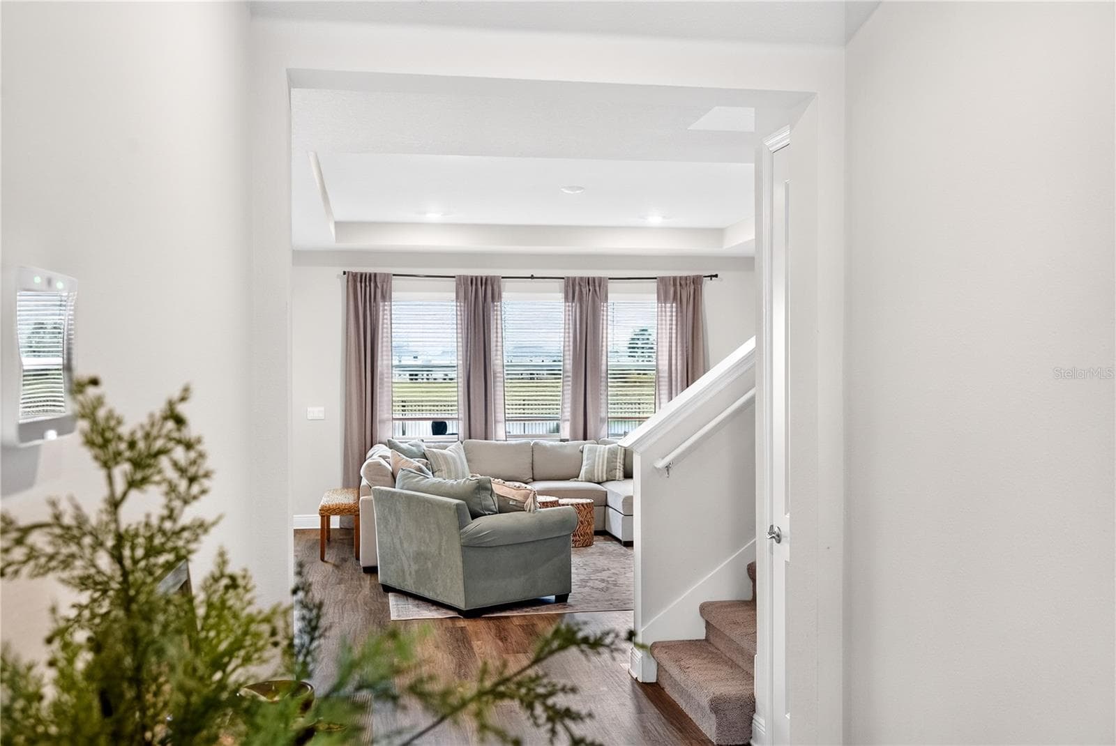 View from entryway - 18009 TAVERNSIDE TRL, LAKEWOOD RANCH