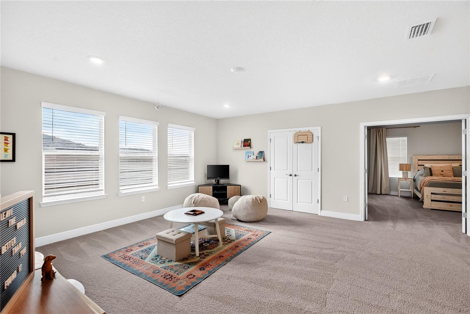 Loft area with storage closet - 18009 TAVERNSIDE TRL, LAKEWOOD RANCH