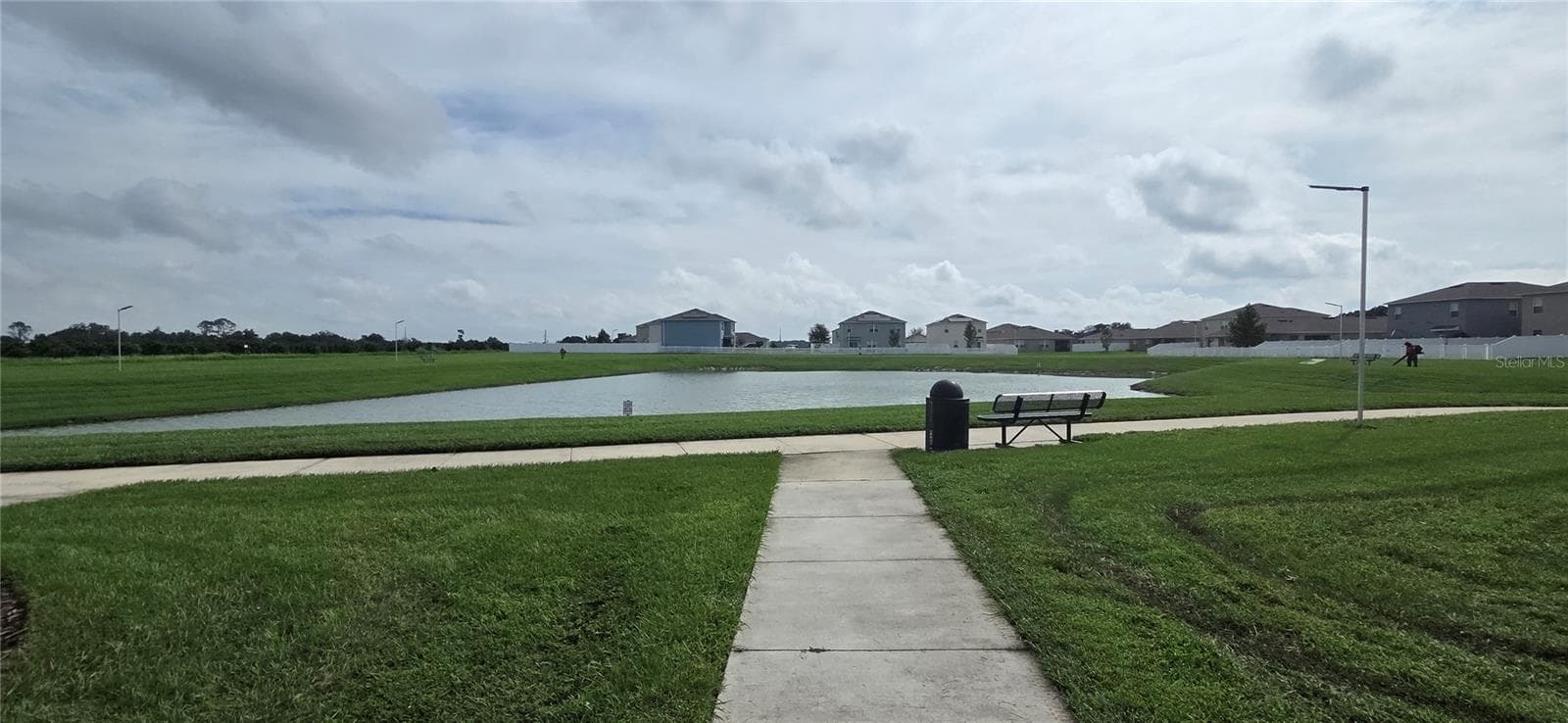 Lake behind clubhouse/pool - 1782 EAGLE HAMMOCK BLVD, EAGLE LAKE