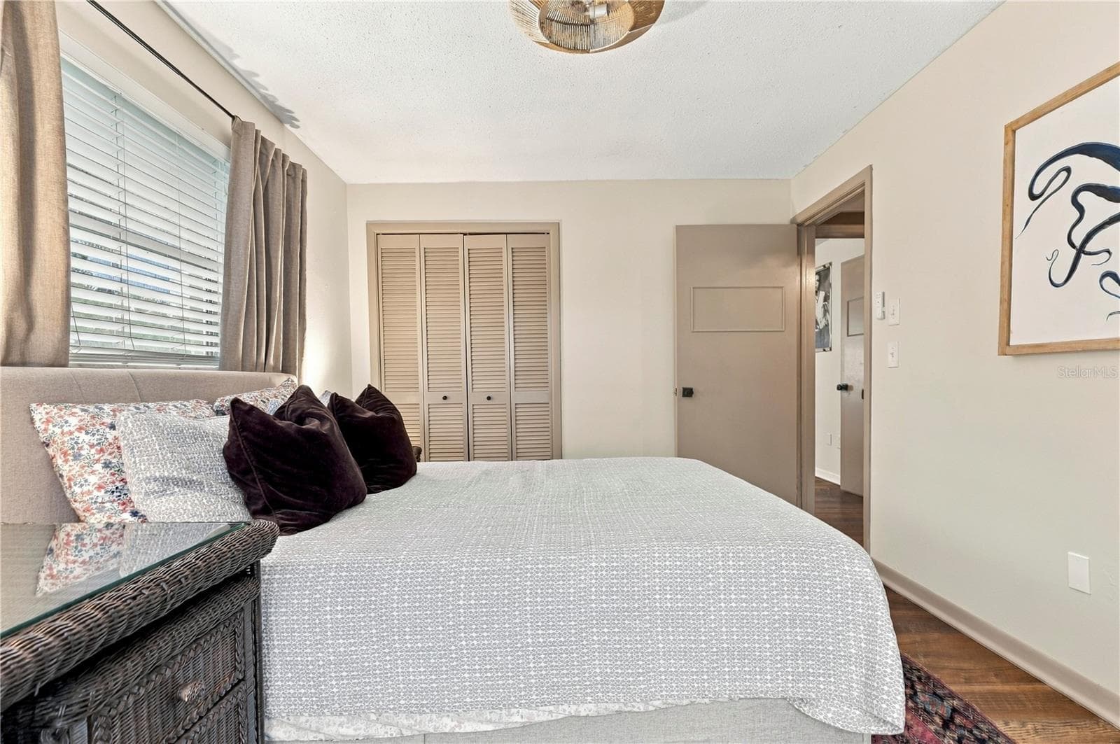 Bedroom 4 with pool patio access - 10211 139TH ST, LARGO