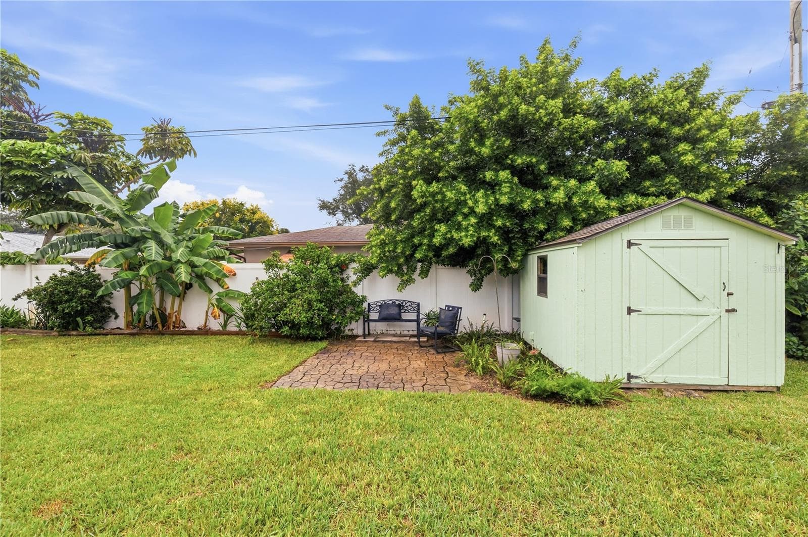 back yard shed with electricity - 10211 139TH ST, LARGO