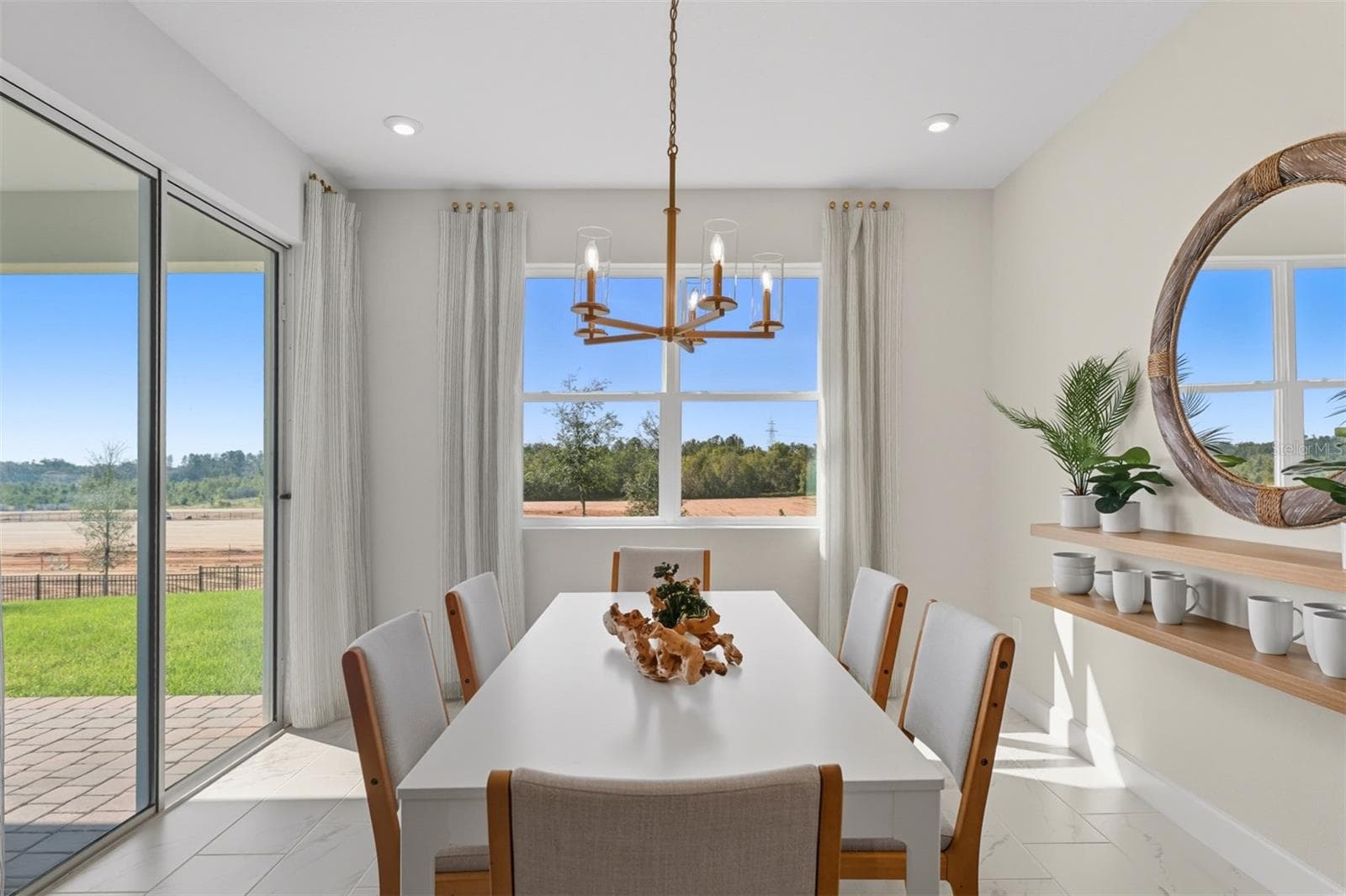 Waterbrooke Dahlia Model Dining Room - 2814 SWEET ACACIA DR, CLERMONT