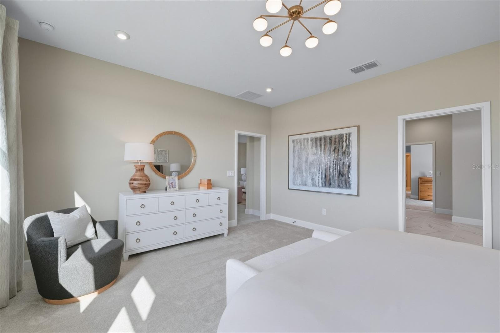 Waterbrooke Dahlia Model Primary Bedroom - 2814 SWEET ACACIA DR, CLERMONT