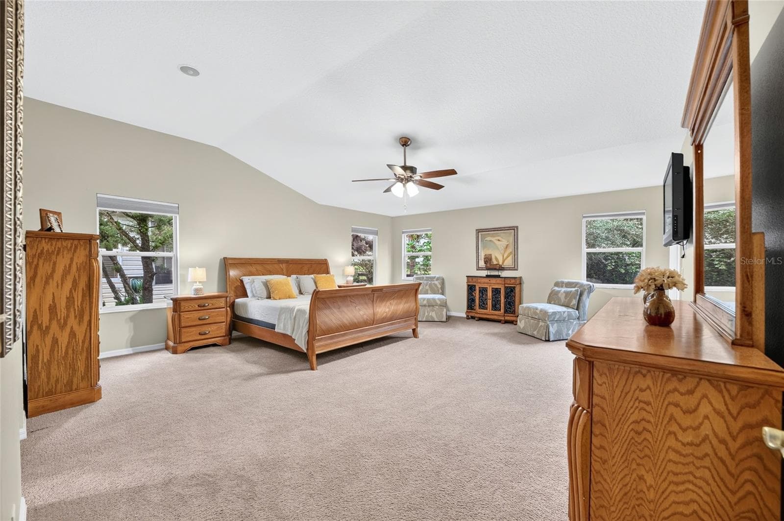 Primary Bedroom from the entrance - 1177 OAK FOREST DR, THE VILLAGES
