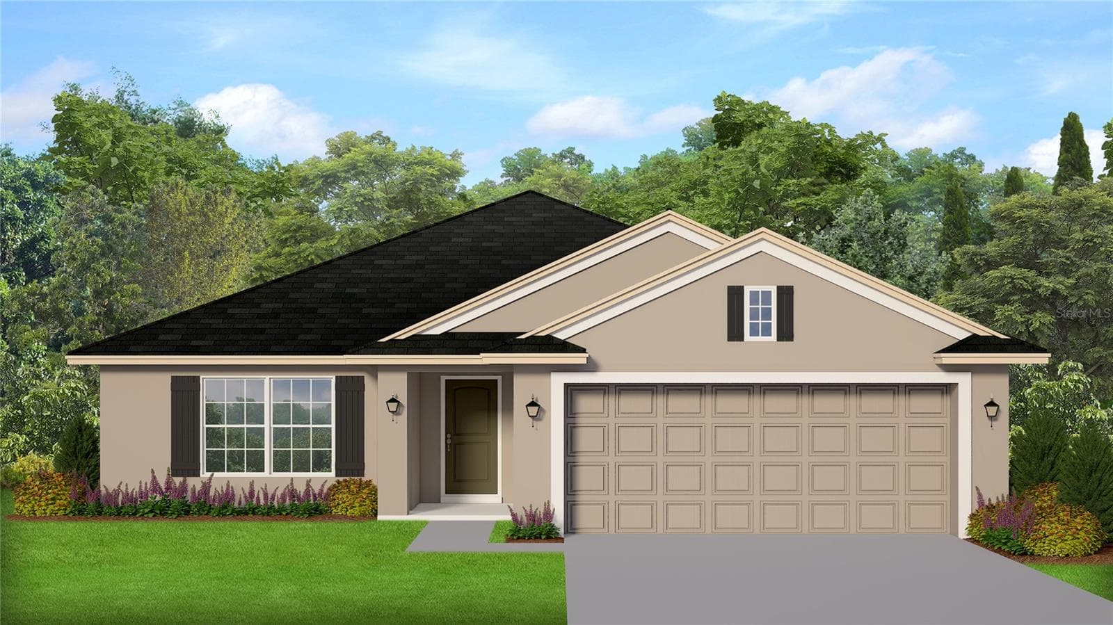 Rendering only- not actual home or colors - 11593 GRACE RD, WEEKI WACHEE