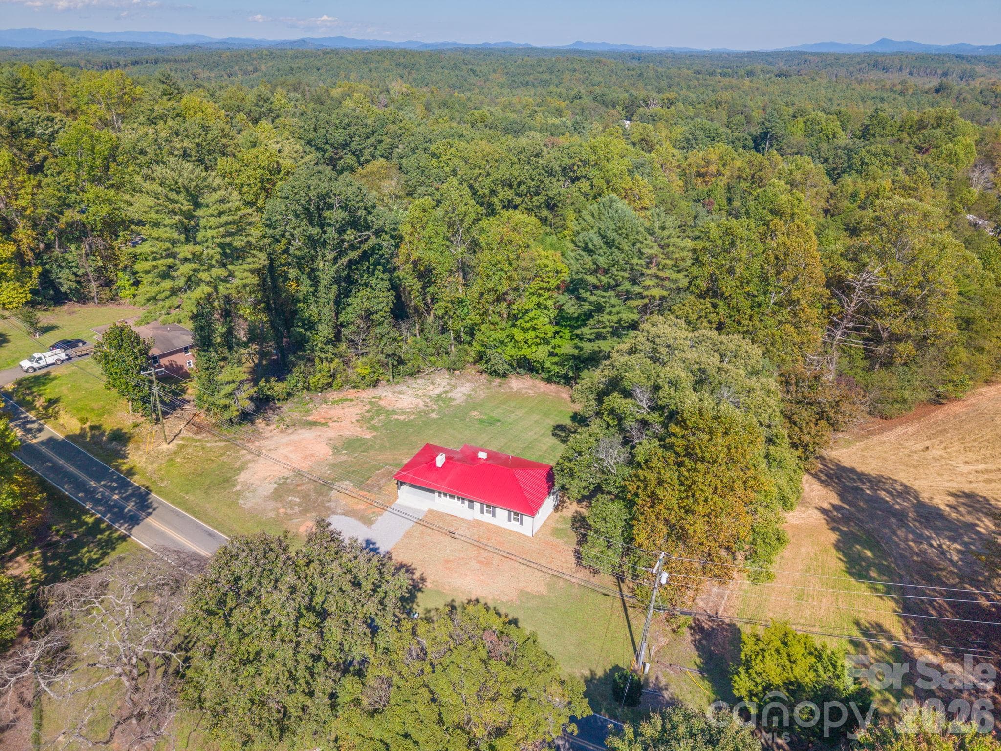 Aerial - 3078 Pax Hill Road, Morganton
