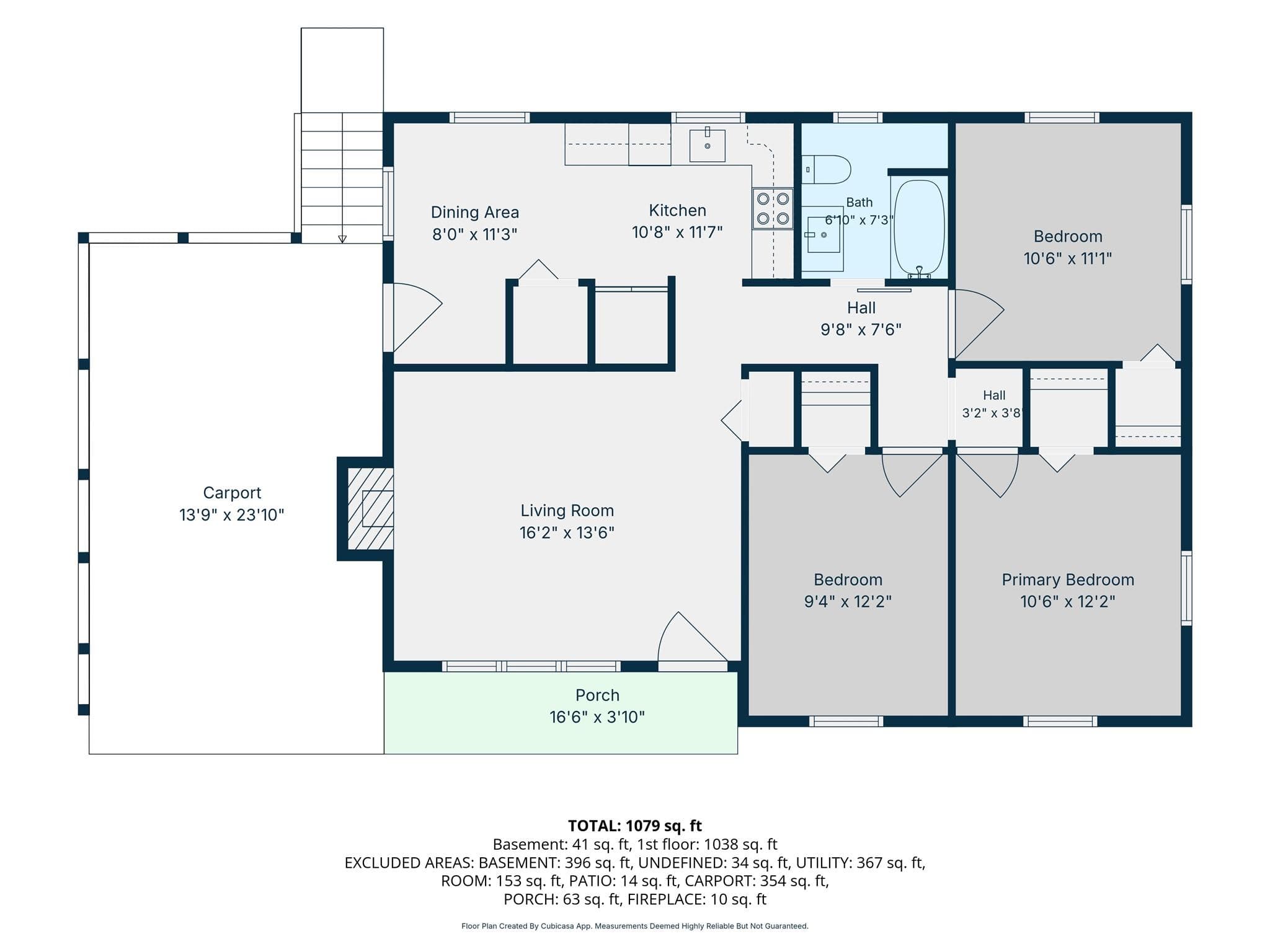 Floor plan - 3078 Pax Hill Road, Morganton