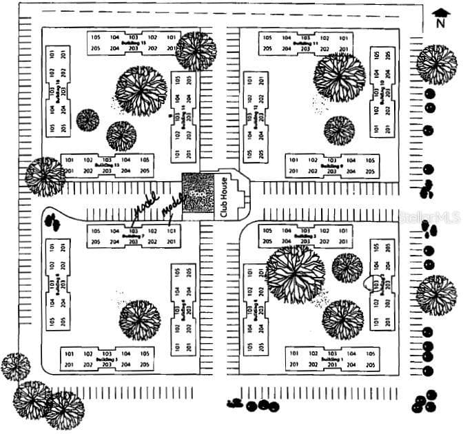 Community Layout - 13125 WILCOX RD #7-203, LARGO